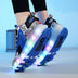 Children's Wheel Shoes LED  Light Emitting Charging Children's Lamp Shoes Douson Odeh