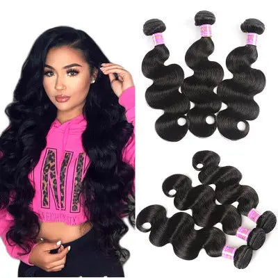 Body wave Brazilian hair curtain Douson Odeh
