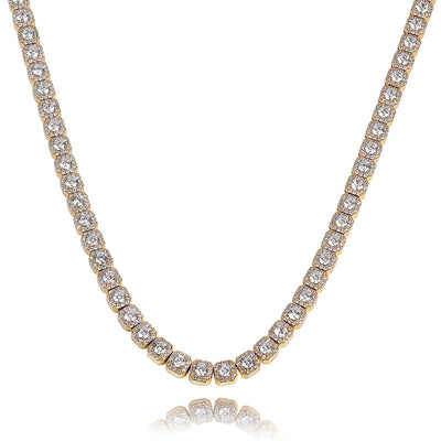 Zircon Plum Necklace