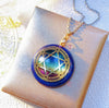 Guardian Stone Lucky Jupiter Character Crystal Necklace