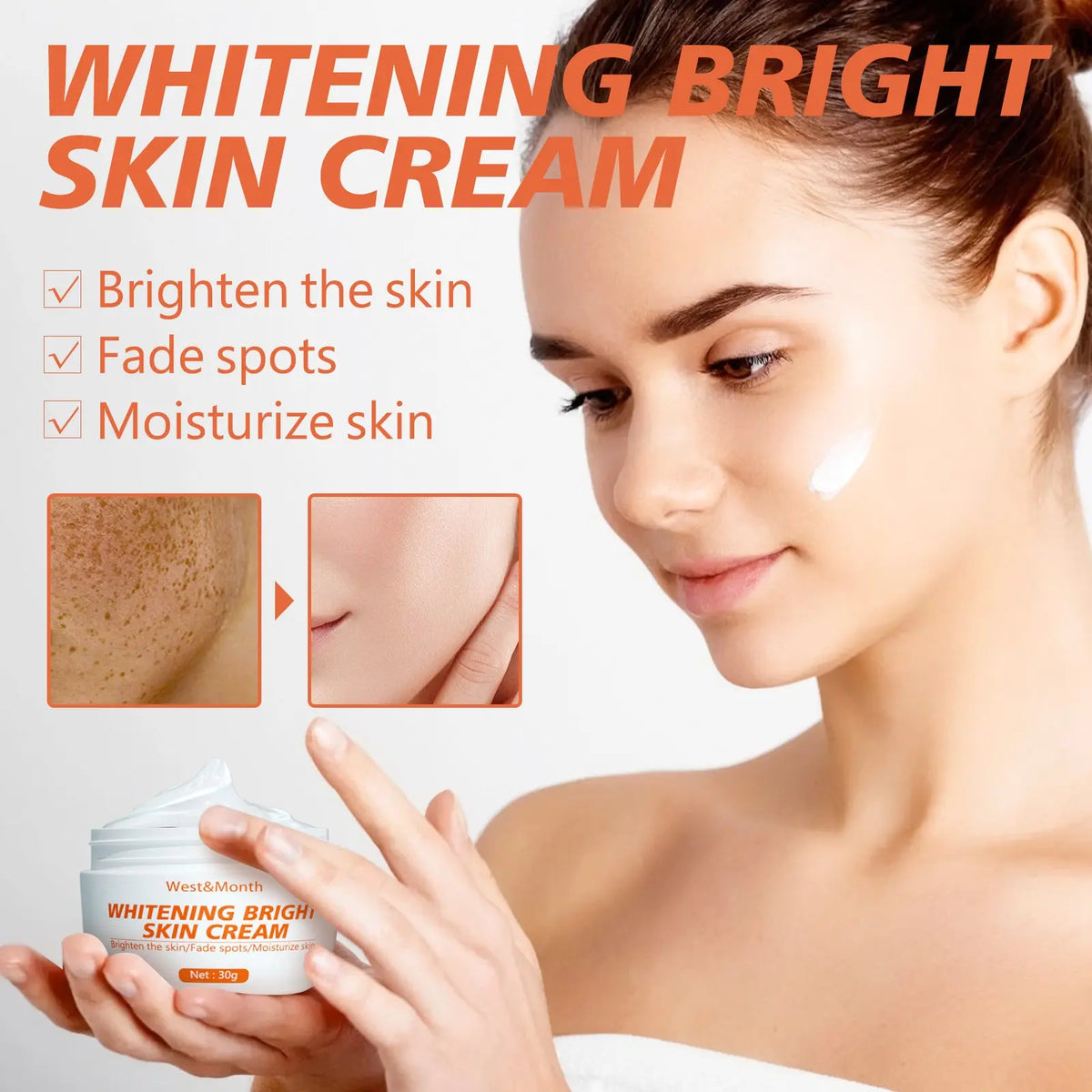 Brightening Cream Lightens Facial Spots Douson Odeh