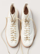 Leather Casual Shoes Platform Boxing Board Shoes