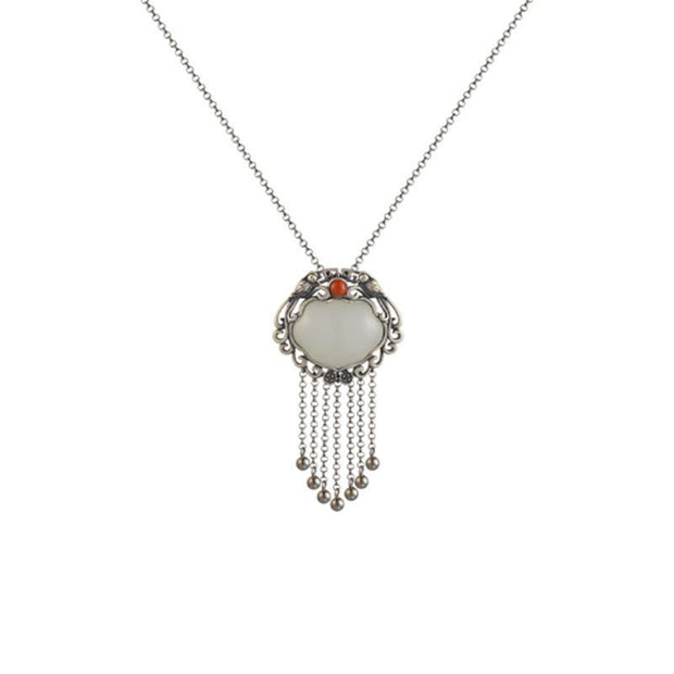 Women's Chinese Jade Ruyi Necklace