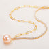 Perfect Circle Simple Pearl Necklace For Women