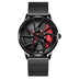 Hub Stereo Caliper Skeleton Dial Watch Douson Odeh
