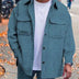 Coat Men Polo Collar Top Men Fashion Work Clothes Douson Odeh