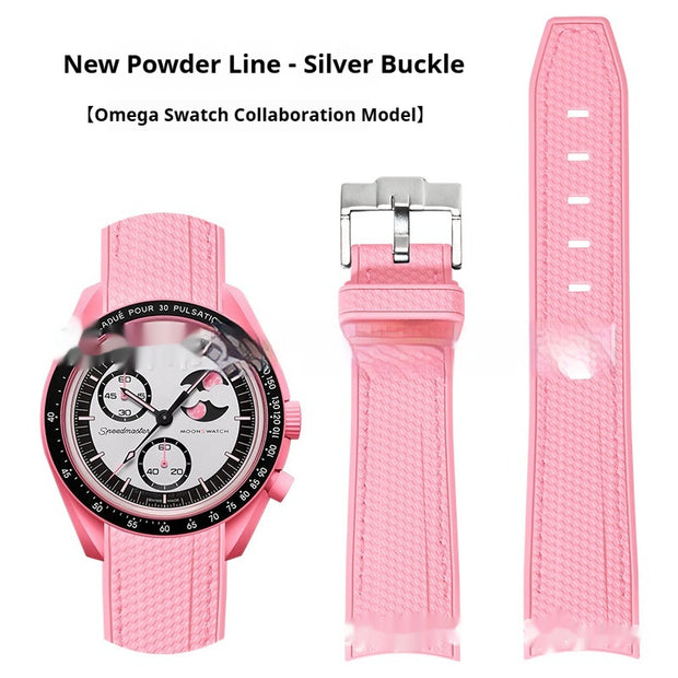 Liquid Silicone Curved Strap Watch Accessories