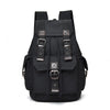 Street Canvas Unisex Backpack Retro Casual Travel Bag Large Capacity Schoolbag