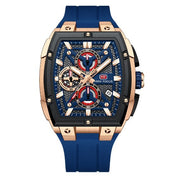 Watch Men's Arc Mirror Multi-layer Hollow