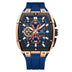 Watch Men's Arc Mirror Multi-layer Hollow