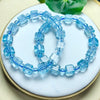 Rough Stone Polished Cube Sugar Crystal Bracelet Unisex