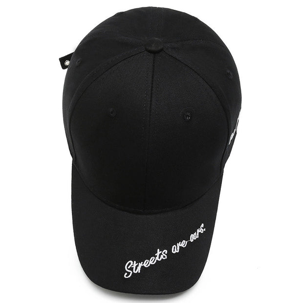 Fashion Simple Couple Sunshade Baseball Cap