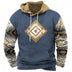 Fashion Trendy Printed Hoodie Men Douson Odeh