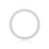 Square Diamond Arrangement, Double Array Diamonds, Luxury Fashion Moissanite Silver Ring