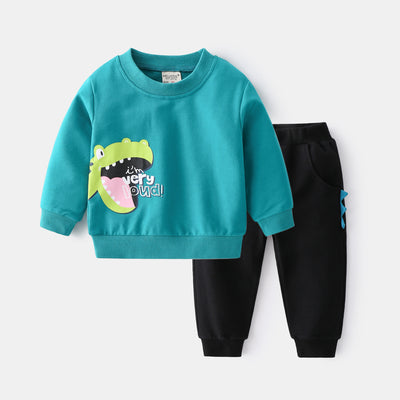 Spring Fashion Children's Casual Round Neck Suit