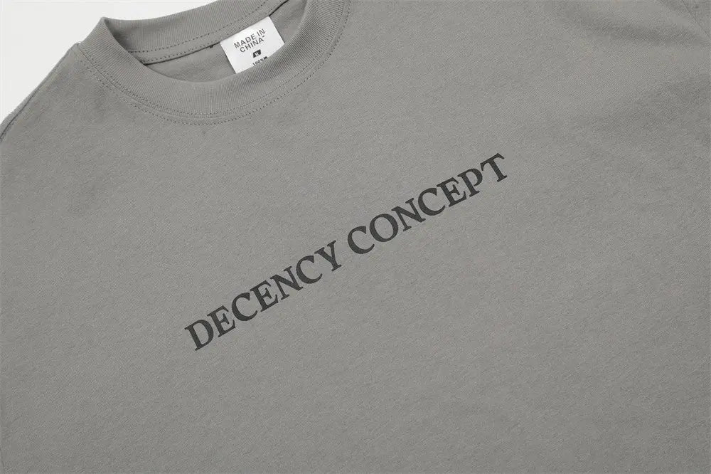 Fashion Loose Bottoming T-shirt Top Men Douson Odeh