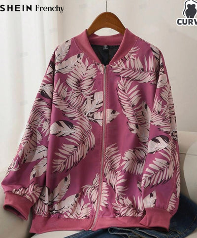 Minimally Casual Printed Women's Jacket