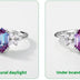 Women's Simple Cultivation Alexander Stone Ring