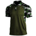 Polo Shirt Lapel Zipper Short-sleeved T-shirt Men Douson Odeh