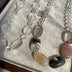 Natural Crystal Rough Stone Vintage Necklace