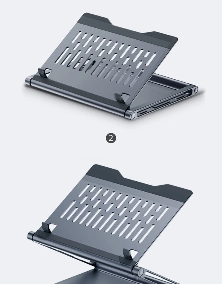 Lapstop Stand With 8-in-1 Docking Station Douson Odeh