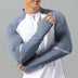 Stand Collar Half Zip Solid Color Workout Clothes Training Men Douson Odeh