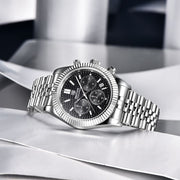 Stainless Steel Calendar Luminous Sports Fashion Men's Quartz Watch