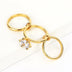 Diamond Ins Fashion Personality European And American Zircon Non-fading Ring