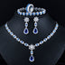 Fashion Necklace Earrings Ring Bracelet