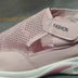 Large Size Thick Bottom Wedge Heel Velcro Casual Shoes Breathable Sneakers Women Douson Odeh