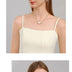 White Chrysanthemum Clavicle Chain Women's Garden Necklace