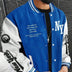Men's Cardigan Baseball Uniform Jacket Coat Douson Odeh