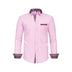 Large Size Patchwork Flower Collar Long Sleeved Men