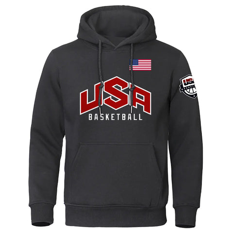 Athlete Print Sports Hoodie Men Douson Odeh