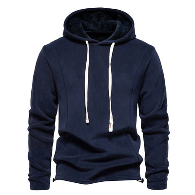 Men's Autumn And Winter New Stand Collar Half Zip Long-sleeved Sweater