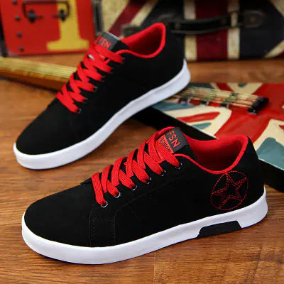 Men's Breathable Casual Shoes - Korean Style Sneakers