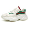 Men's Trendy White Casual Sneakers - Comfort Style