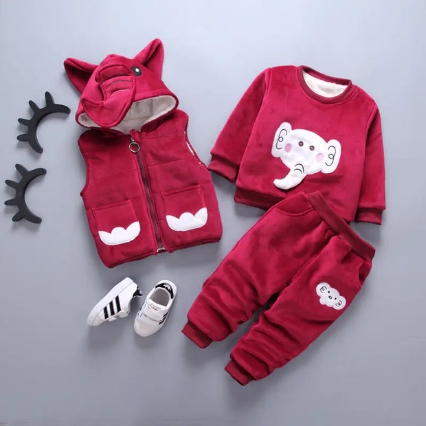 2020 Boys' Winter Set - Fleece Lined 3-Piece Outfit
