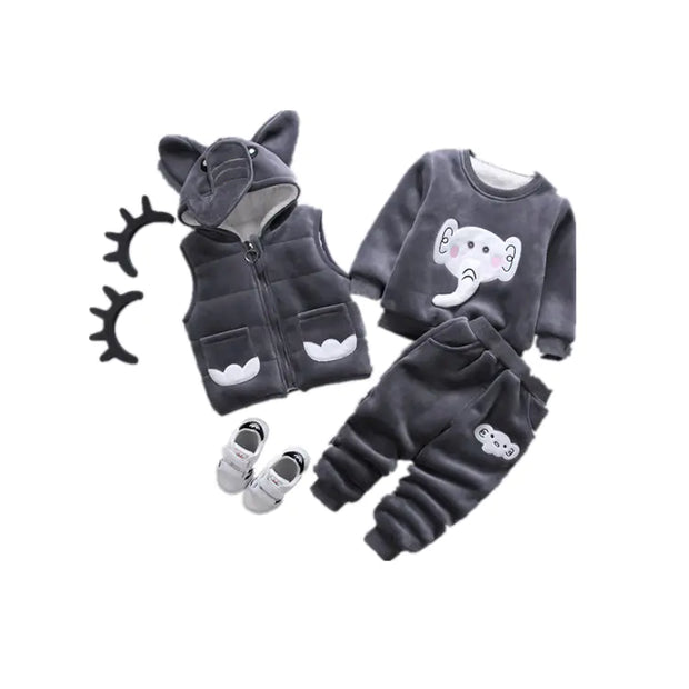 2020 Boys' Winter Set - Fleece Lined 3-Piece Outfit