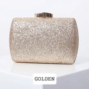 Luxury Golden Sequin Clutch Bags for Women