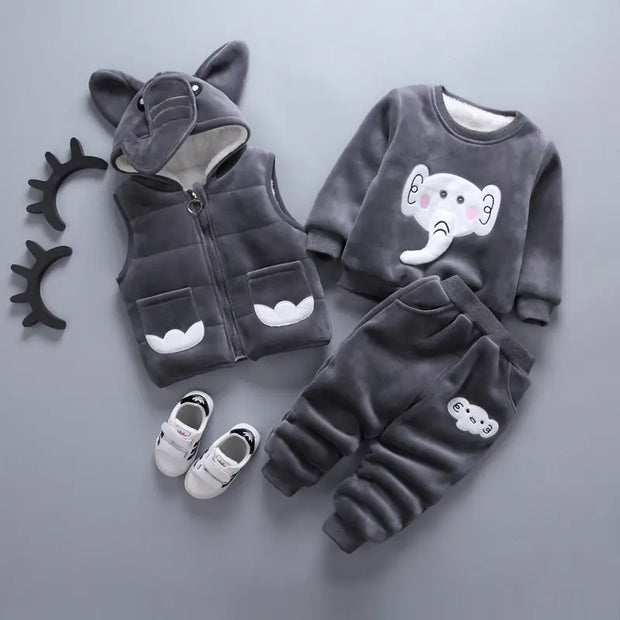 2020 Boys' Winter Set - Fleece Lined 3-Piece Outfit