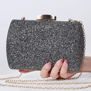 Luxury Golden Sequin Clutch Bags for Women