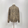 American Shirt Coat Women's Clothing Idle Style Spring Leopard Retro Temperament Top