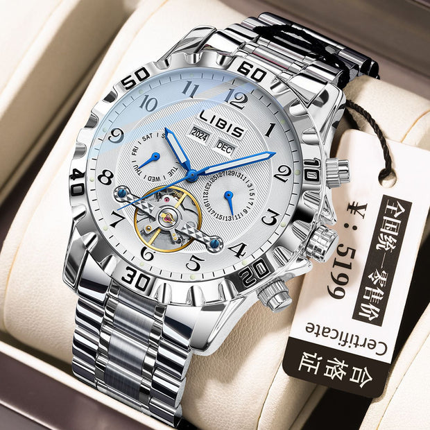 Men's Automatic Perpetual Calendar Mechanical Watch