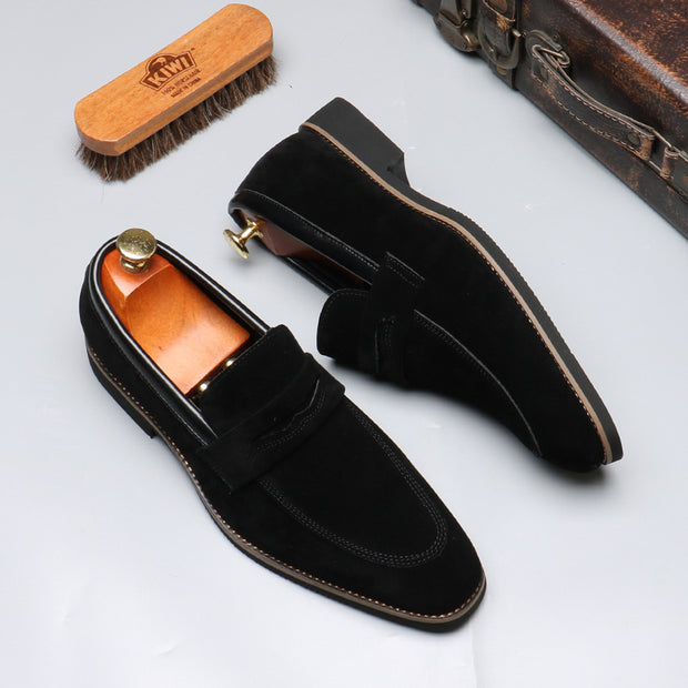 Fashion Personality British Style Loafers Men