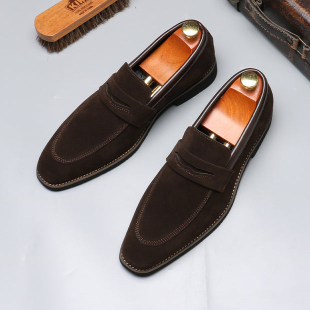Fashion Personality British Style Loafers Men