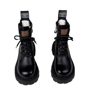 Fur Integrated Thick Bottom Female Winter Fleece-lined Cotton Boots