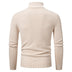 Casual Simple Stand-up Collar Slim Fit Men's Knitwear Sweater