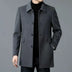Men's Mid-length Double-sided Four-season Lapel Woolen Coat Douson Odeh