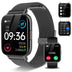 Smart Watch(Answer/Make Call) 1.85" Smart watch for Men Women IP68 Waterproof Smart Watches for Android iPhone Fitness Activity Tracker Heart Rate Sleep Monitor 100+ Sport Modes PedometerBlack. Douson Odeh